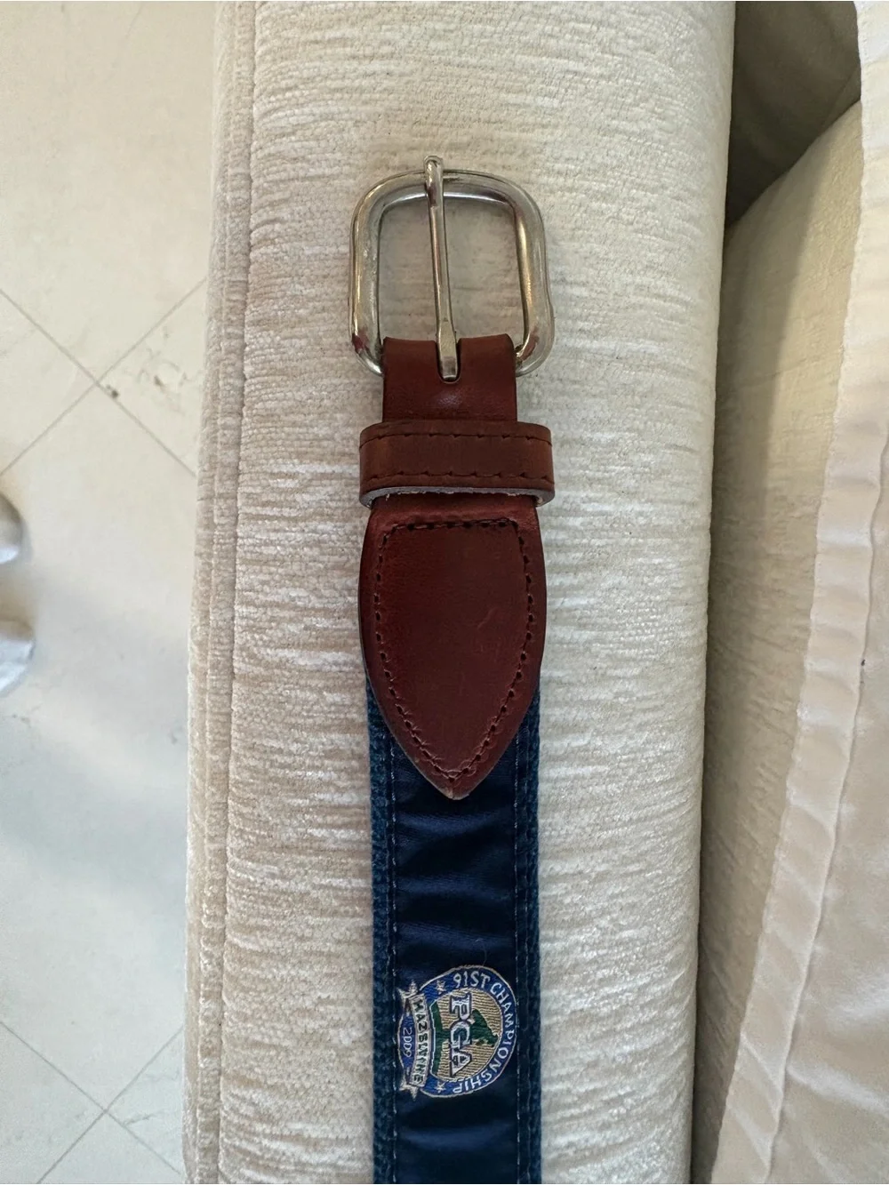 2009 PGA Championship Hazeltine Golf Belt – 91st Championship – Rare